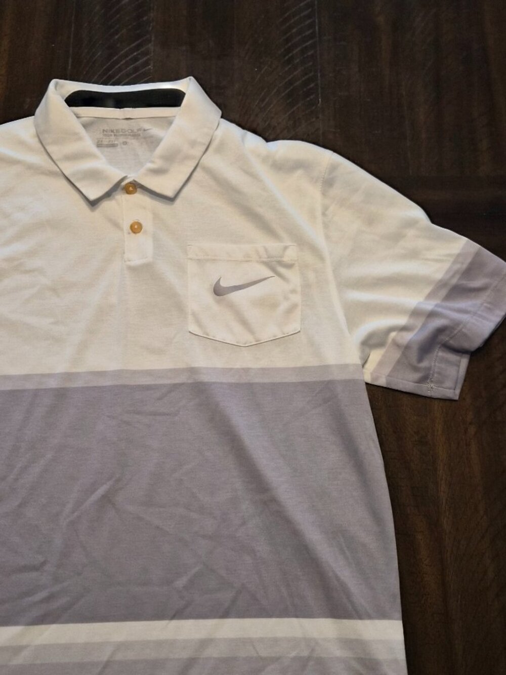 Nike Golf Tour Performance Men's Colorblock Short Sleeve Polo Shirt size S H097